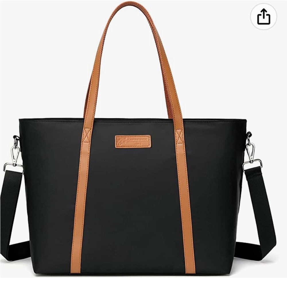 NEW black tote ✨